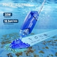 thumbnail image 2 of 2025 Upgraded Handheld Pool Vacuum Cleaner for Above Ground & Inground Pools - Cordless Pool Cleaner w/18.5GPM Suction, Telescoping Pole(20-69in), 2 Brush Heads - Ideal for Spas & Hot Tubs, 2 of 7