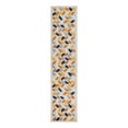 thumbnail image 3 of Unique Loom Aruba Outdoor Collection Area Rug - Oranjestad (2' x 10' Runner Gray/Ivory), 3 of 7