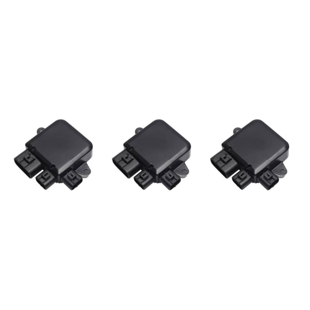 Youkk Black Car Cooling Fan Control Unit Module Control Module Fan Control Unit Fan 3Set