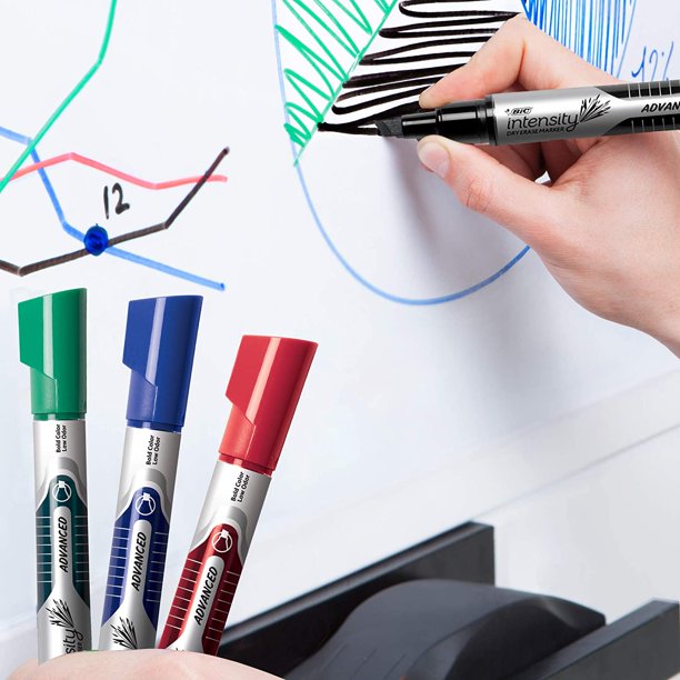 Expo Low Odour Dry Erase Markers, 8-Pack, Super-smooth ink system