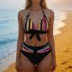 thumbnail image 1 of Traje de baño de dos piezas para mujer, tankini, estampado de hojas, bikini dividido, traje de baño de dos piezas para mujer, tankinis, trajes de baño de 2 piezas para mujer, trajes de baño para mujer, 1 of 4