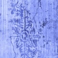 thumbnail image 1 of Ahgly Company Indoor Square Abstract Blue Contemporary Area Rugs, 4' Square, 1 of 4