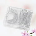 thumbnail image 3 of LEEYNEER70Pcs Curved Sewing Needle Curved Needles Set for Craft Projects Silver, 3 of 8