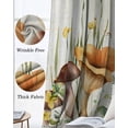thumbnail image 3 of Red Mushroom Blackout Curtains for Bedroom Living Room Darkening Curtains 84 Inch Length 2 Panels Set Vintage Pastoral Botanical Retro Art Window Curtain Window Treatment Grommet Drapes 42"x84", 3 of 9