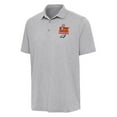 thumbnail image 2 of Men's Antigua Heather Gray Philadelphia Eagles Super Bowl LIX Champions Par 3 Polo, 2 of 3