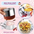 thumbnail image 6 of Huayishang Cake Pop Mold Stainless Steel Cake Ring Cake Mold with Push Piece Rice Ball Sushi Tools, Kitchen Essentials Clearance Sale, 6 of 6