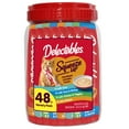 thumbnail image 3 of Hartz Delectables Squeeze Up Interactive Lickable Wet Cat Treats Variety Pack, 48 Count Jar, 3 of 10