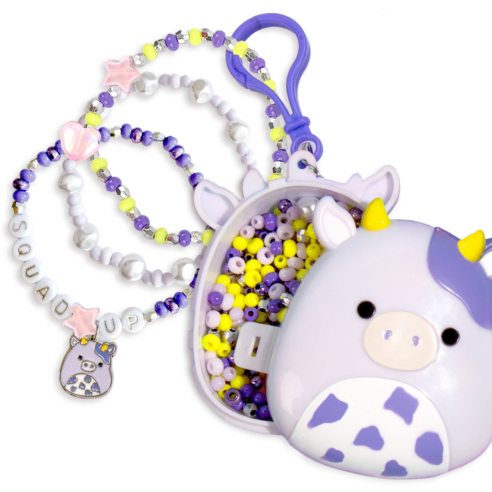 Original Squishmallows™ Bubba The Cow Bracelet Kit