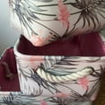 thumbnail image 3 of Fresh Leaves Flowers Folding Storage Fabric Storage Basket Home Garden Home Storage Organization, 3 of 4