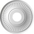 thumbnail image 5 of Ekena Millwork 13"OD x 3 1/2"ID x 3/4"P Berkshire Thermoformed PVC Ceiling Medallion (Fits Canopies up to 5 3/4"), Aged Dark Steel, 5 of 5