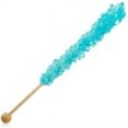 thumbnail image 6 of Candy Envy Light Blue Rock Candy Sugar Stick, Cotton Candy Flavor, 12 Ct. Indiv. Wrapped, 6 of 7