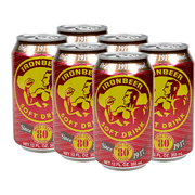 Iron Beer Soft Drink, 6 - 12 fl oz cans