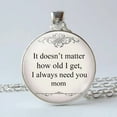 thumbnail image 2 of Mother's Love Necklace - Personalized Heartfelt Jewelry Gift for Mom, Celebrating Family Bond, Perfect for Birthdays, Holidays, and Special Occasions, 2 of 5