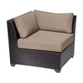 thumbnail image 4 of Afuera Living Traditional 17 Pc Wicker Outdoor Sectional Set in Black, 4 of 12