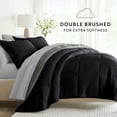 thumbnail image 4 of Noble Linens 5 Piece Bedding Bundle, Reversible Comforter and Patterned Sheet Set, Twin, 4 of 7