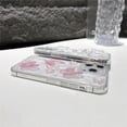 thumbnail image 6 of 3D Laser Butterfly Flower Soft  for iPhone Case (Pink,iPhone 13 Pro), 6 of 6