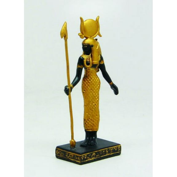 3.25 Inch Hathor Egyptian Mythological Guardian Statue Figurine