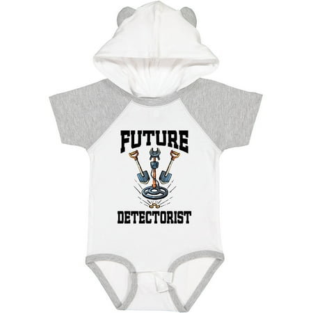 

Inktastic Future Detectorist Relic Hunter Gift Baby Boy or Baby Girl Bodysuit