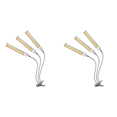 thumbnail image 1 of Lámpara Cultivo 12 V Con Abrazadera Cuello Cisne LED para Plantas (3 Cabezales) Blanca, 1 of 5
