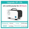 thumbnail image 2 of DC 12v Mini Oil-free Diaphragm Vacuum Pump Laboratory Filter Pump Portable Negative Pressure Pump Lab Equipment ,Fully Functional, 2 of 7