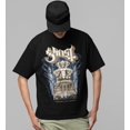 thumbnail image 2 of Ghost - Monument Jumbo Print Unisex T-Shirt - Black - Small, 2 of 6