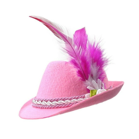 Oktoberfest Costume Mini Pink Hat