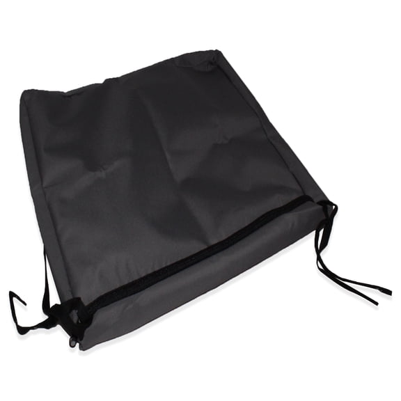 Rehabilitation Advantage Wheelchair Replacement Cushion Cover 18" x 16" x 2", Made in USA Protective Zippered Seat Cushion Cover Only with Tie Straps, Machine Washable.