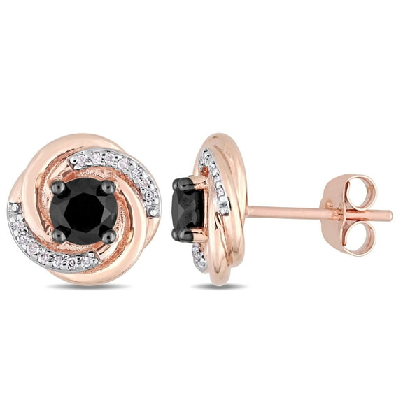 Everly Women's Diamond 10k Rose Gold Earrings