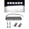 thumbnail image 4 of Barra de luces LED / 18W / Delgada / Antipolvo / Accesorios / s impermeables anticolisión 12V Luces de carretera Se adapta para automóv Macarena Lámpara antiniebla de conducción, 4 of 8