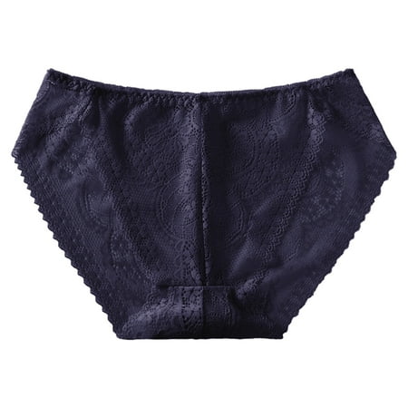 Xiaoxatg Sexy Panties for Women Women s Low Waist Mesh Briefs Solid Color Crotch Underwear Panties Women s plus Size Underwear High Cut