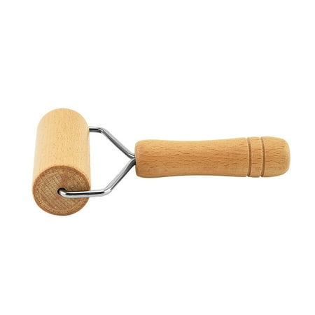 

OOKWE Kitchen T Shape Pastry Roller Wooden Rolling Pin Pizza Dough Roller for Baking