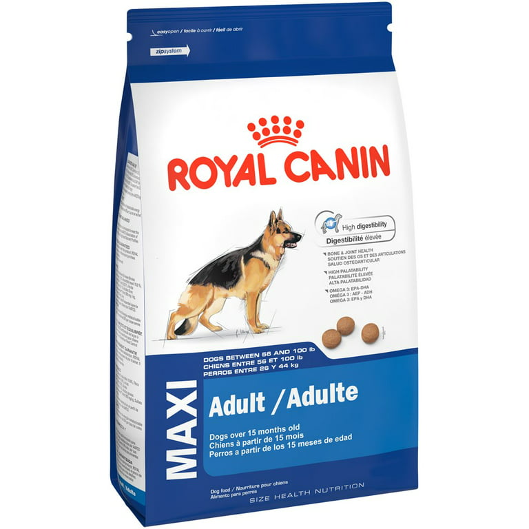 Leia gouden Gemarkeerd Royal Canin Maxi Large Breed Adult Dry Dog Food, 35 lb - Walmart.com