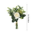 thumbnail image 3 of Inerposs Artificial Rose Bouquets, Silk Flowers for Wedding Decoration, Lifelike Synthetic Greenery, Romantic Home Decor, Perfect Gift for Any Occasion, 3 of 6