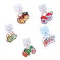 thumbnail image 4 of 10Pcs Adorables Liens de Cheveux de Noël Ponytail Titulaire Coiffure Accessoires de Cheveux, 4 of 8