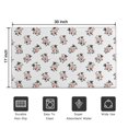 thumbnail image 5 of White Cow Happy Pattern Door Rugs,Washable Non Slip Door Mats Indoor,Decorative Door Mats,Entry Mat Indoor for Entrance,Bedroom,Kitchen,Bathroom,17"x30", 5 of 6