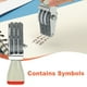 thumbnail image 5 of Uxcell Sello de Rodillo de Número de 3 Dígitos, 2 Piezas Sello de Goma Ajustable Símbolo Oficina Fecha, 5 of 6