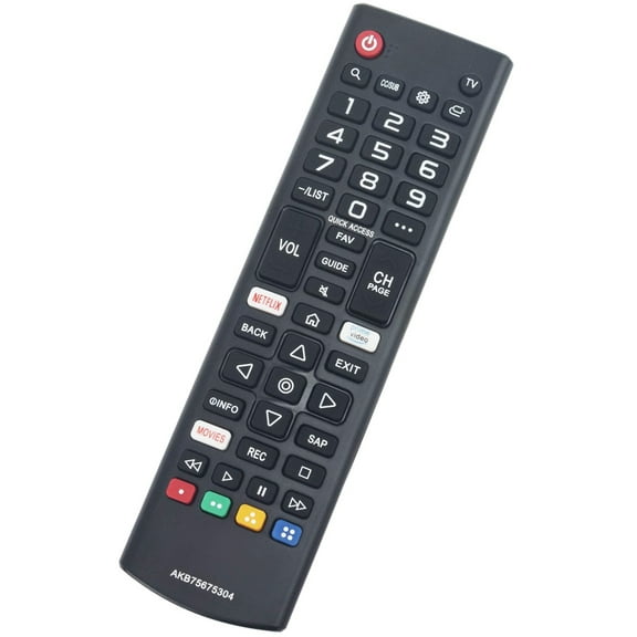 Replaced Remote Fit for LG TV 55UM6950DUB 55UM7100PUA 55UM7200PUA 55UM7300AUE 55UM7300PUA 55UM7400PUA Remote AKB75675304