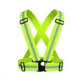 thumbnail image 6 of Jinswick Adjustable Safety Security High Visibility Reflective Vest Elastic Strap Jacket,Red, 6 of 8