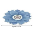 thumbnail image 3 of ViLaViDeca Heat Transfer 3D Shaped Flower Floor Mat Sofa Bedroom Living Room Carpet, 3 of 6