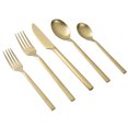 thumbnail image 1 of Better Homes & Gardens 20-Piece Holden Stainless Steel Flatware Set, Gold, Service for 4, 1 of 5