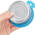 thumbnail image 1 of BESTYASH 3 Pcs Couvercles de Boîte pour Nourriture de Chat, Stockage Scellé Réutilisable en Silicone Bleu Ciel, 1 of 8