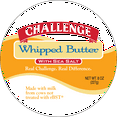 Challenge Butter, Whipped Butter with Sea Salt, 8oz Tub