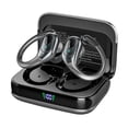 thumbnail image 1 of Auriculares inalámbricos Bluetooth para 75 horas de reproducción IPX7, color negro, 1 of 7