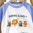 thumbnail image 4 of Xudanell Baby Toddler Pajamas Girl Boy Sleepwear Summer Pja Homewear Short Sets Size 18-24 Months, 4 of 5