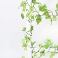 thumbnail image 7 of Coolmade 12 Strands Artificial Ivy Leaf Plants Vine Hanging Garland Fake Foliage Flowers Home Kitchen Garden Office Wedding Wall Decor, 91 Feet, 7 of 7