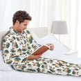 thumbnail image 6 of Goofa Cute Bunny for 2-piece Loungewear Set Men’s Sleepwear Set Soft PJs Cozy loungewear Comfy Sleep Set Winter Pajamas-Medium, 6 of 7