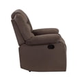 thumbnail image 5 of Titan Furnishings Transitional Microfiber Fabric Upholstered Sofa in Brown, 5 of 9