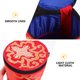 thumbnail image 3 of unbranded Funda Para Tibetano Con Y Bordado En Tela Roja, 3 of 6