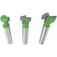 thumbnail image 4 of HUGFEGWE 1pc 1/4" Shank 6.35mm T-Slot Cutter Router Bit Set Hex Bolt Key Hole Bits T Slotting Milling Cutter for Wood Woodworking CJB91-123474, 4 of 5