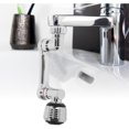 thumbnail image 2 of Extensor de grifo giratorio plegable de 1080 grados, extensor de aireador de grifo de fregadero universal para grifo de balcón de cocina, 2 of 5
